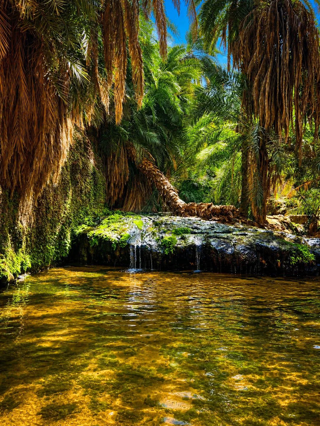 Terjit Oasis: The Hidden Paradise of the Mauritanian Sahara